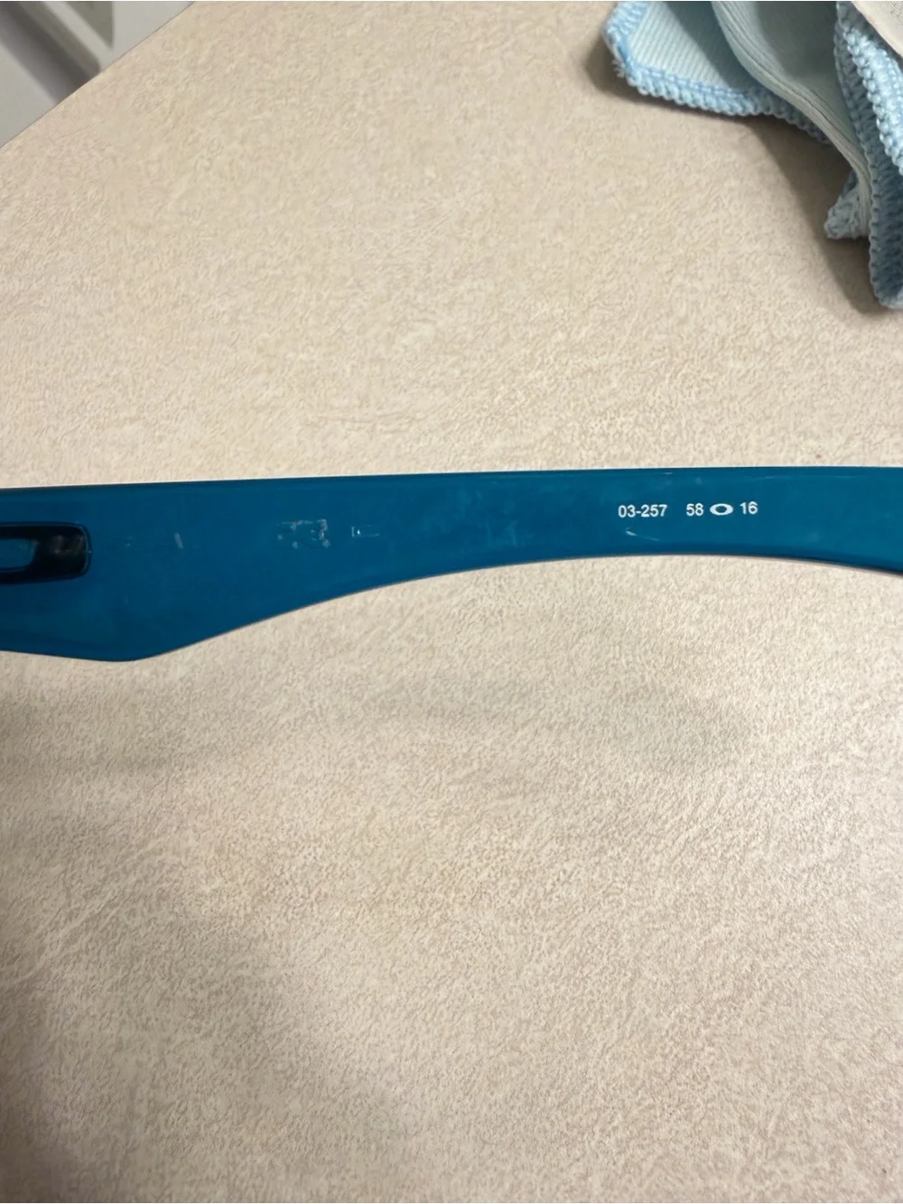 Oakley Blue Jupiter Sunglasses